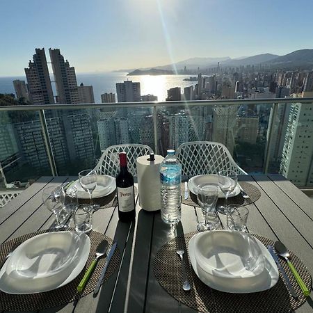 Highrise Apartment With Stunning Views From Private Balcony 85 Benidorm Eksteriør bilde