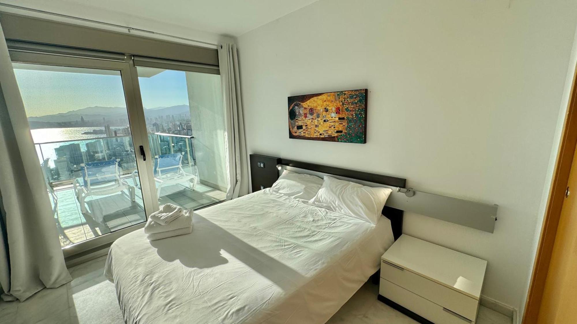 Highrise Apartment With Stunning Views From Private Balcony 85 Benidorm Eksteriør bilde